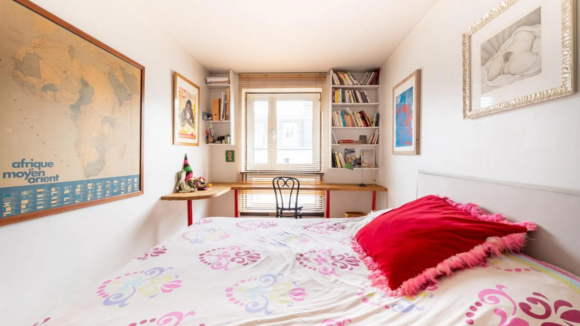 Trendy 1Bd Retreat With Patio Goutte D'Or Apartment Paris