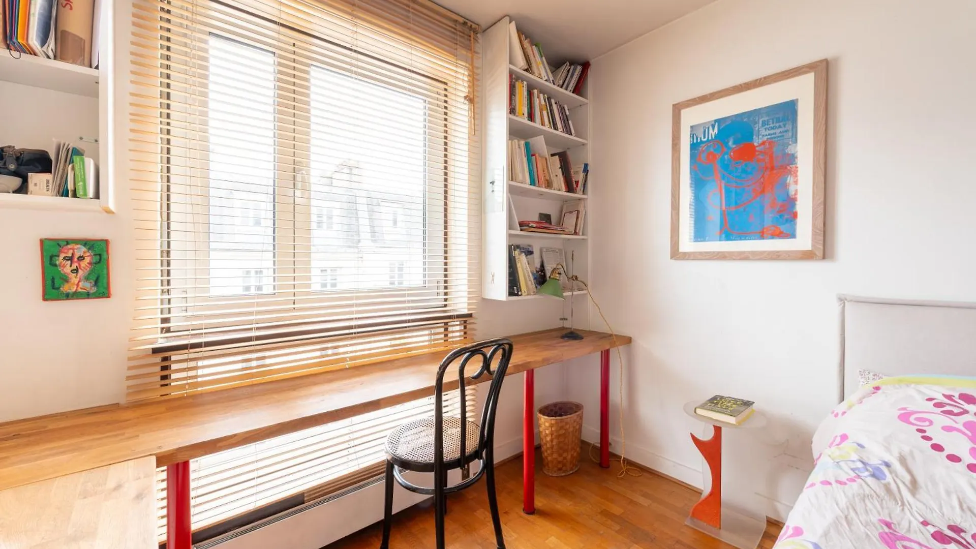 Trendy 1Bd Retreat With Patio Goutte D'Or Apartment Paris