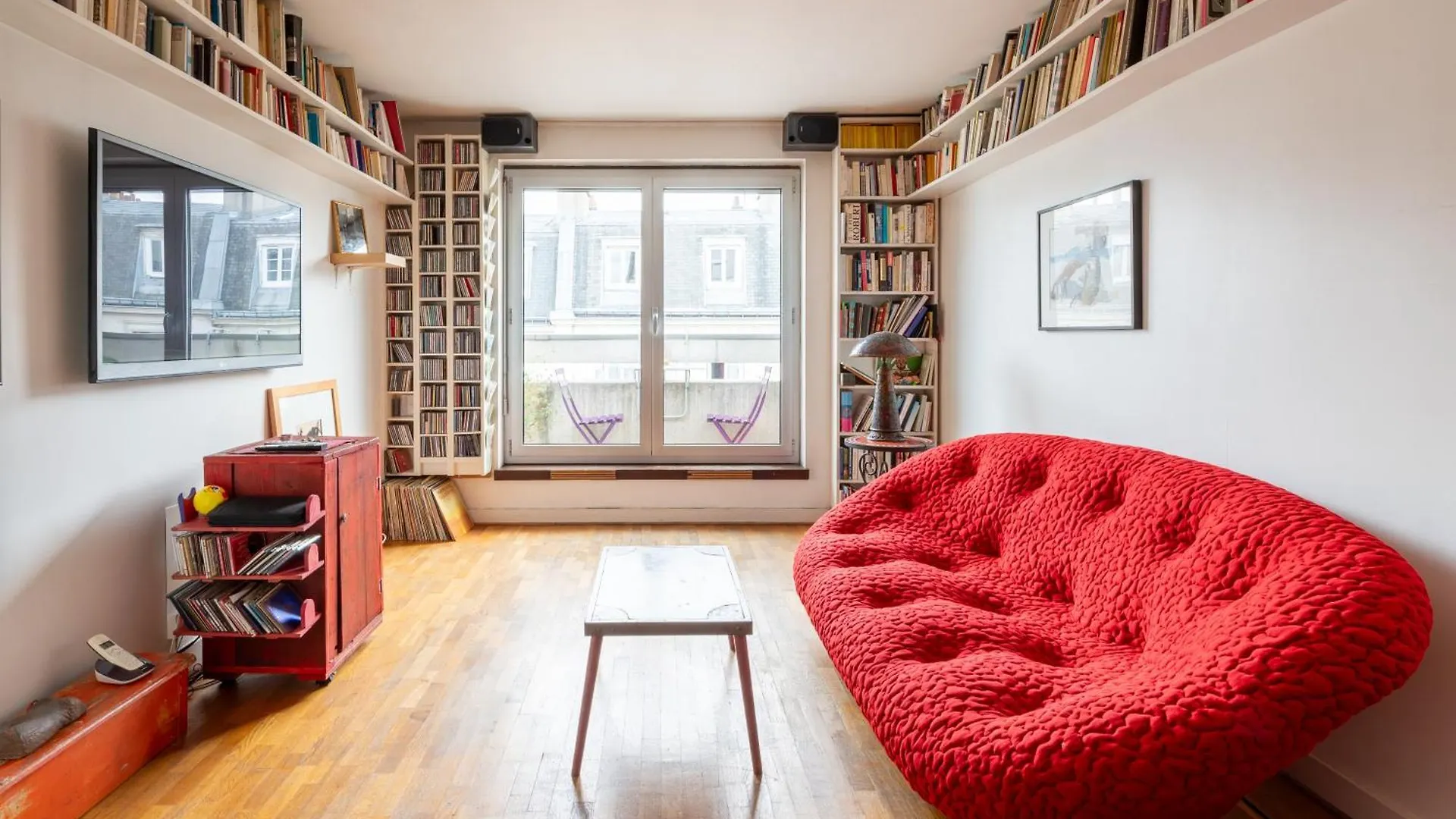 Trendy 1Bd Retreat With Patio Goutte D'Or Apartment Paris France